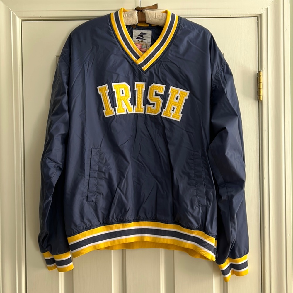 Notre Dame Fighting Irish Windbreaker Pullover Jacket
